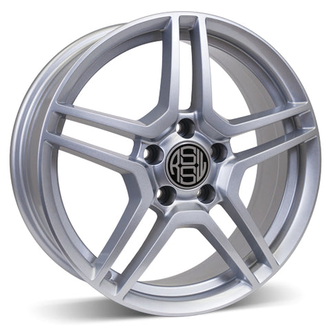 RSSW CRUISER GLOSS SILVER WHEELS | 16X6.5 | 5X127 | OFFSET: 40MM | CB: 71.5MM