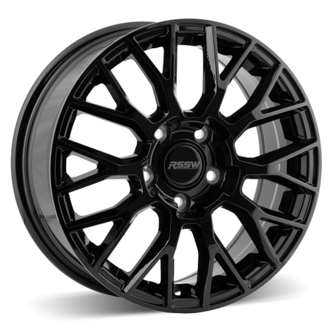 RSSW MONZA GLOSS BLACK WHEELS | 17X7.5 | 5X114.3 | OFFSET: 38MM | CB: 67.1MM
