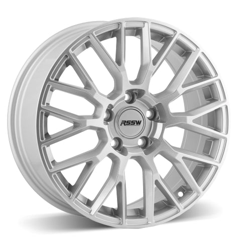 RSSW MONZA GLOSS SILVER WHEELS | 17X7.5 | 5X114.3 | OFFSET: 38MM | CB: 67.1MM