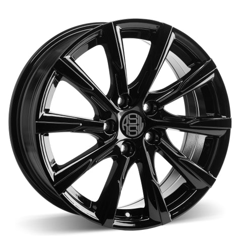 RSSW ULTRA GLOSS BLACK WHEELS | 17X7.5 | 5X114.3 | OFFSET: 38MM | CB: 67.1MM