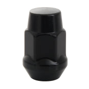 1/2-20 | ACORN NUT BULGE 19MM | BLACK | CONICAL | 19MM HEAD