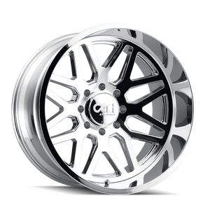 CALI OFF-ROAD 9115 INVADER CHROME WHEELS | 28X12 | 6X139.7 | OFFSET: -44MM | CB: 106.1MM