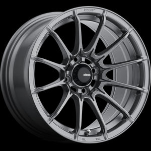 KONIG DIAL IN MATTE GREY WHEELS | 15X7 | 4X100 | OFFSET: 35MM | CB: 73.1MM