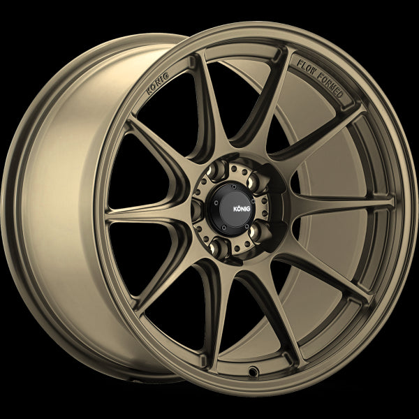 KONIG DEKAGRAM GLOSS BRONZE WHEELS | 15X7.5 | 4X100 | OFFSET: 35MM | CB: 73.1MM