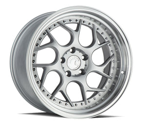 AODHAN DS01 SILVER WITH MACHINED LIP WHEELS | 18X10.5 | 5X114.3 | OFFSET: 15MM | CB: 73.1MM