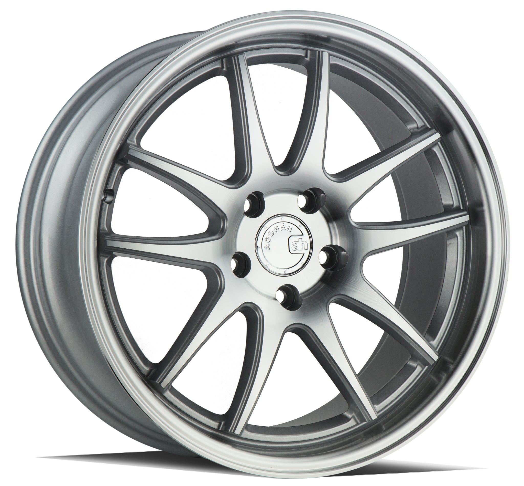 AODHAN DS02 SILVER WITH MACHINED FACE WHEELS | 18X8.5 | 5X114.3 | OFFSET: 35MM | CB: 73.1MM