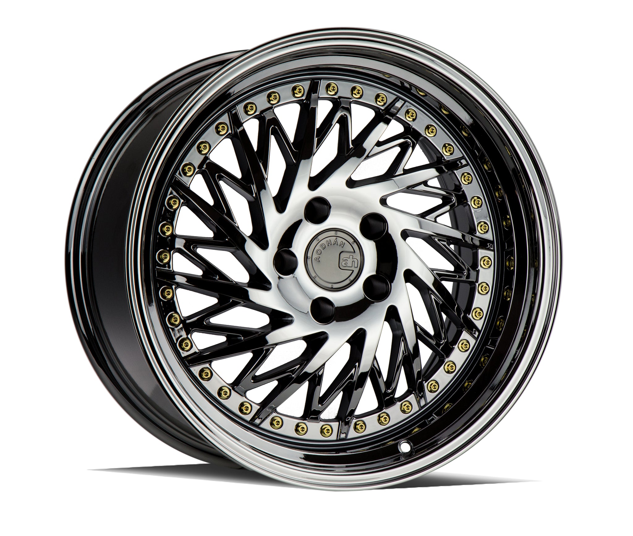 SET OF 4X WHEELS - AODHAN DS03 BLACK VACUUM WHEELS | 18X9.5 | 5X100 | OFFSET: 35MM | CB: 73.1MMAODHAN