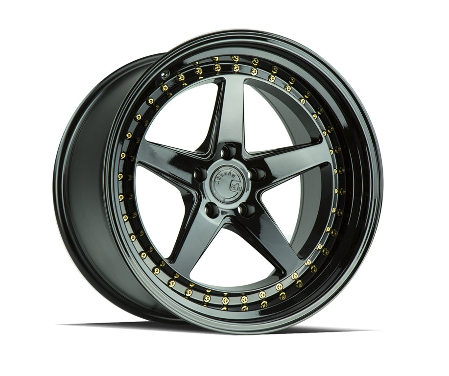 AODHAN DS05 GLOSS BLACK WHEELS | 19X11 | 5X114.3 | OFFSET: 15MM | CB: 73.1MM