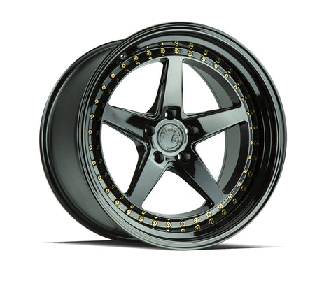 AODHAN DS05 GLOSS BLACK WHEELS | 19X11 | 5X114.3 | OFFSET: 15MM | CB: 73.1MM