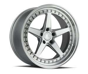 AODHAN DS05 SILVER WITH MACHINED FACE WHEELS | 19X9.5 | 5X114.3 | OFFSET: 22MM | CB: 73.1MM