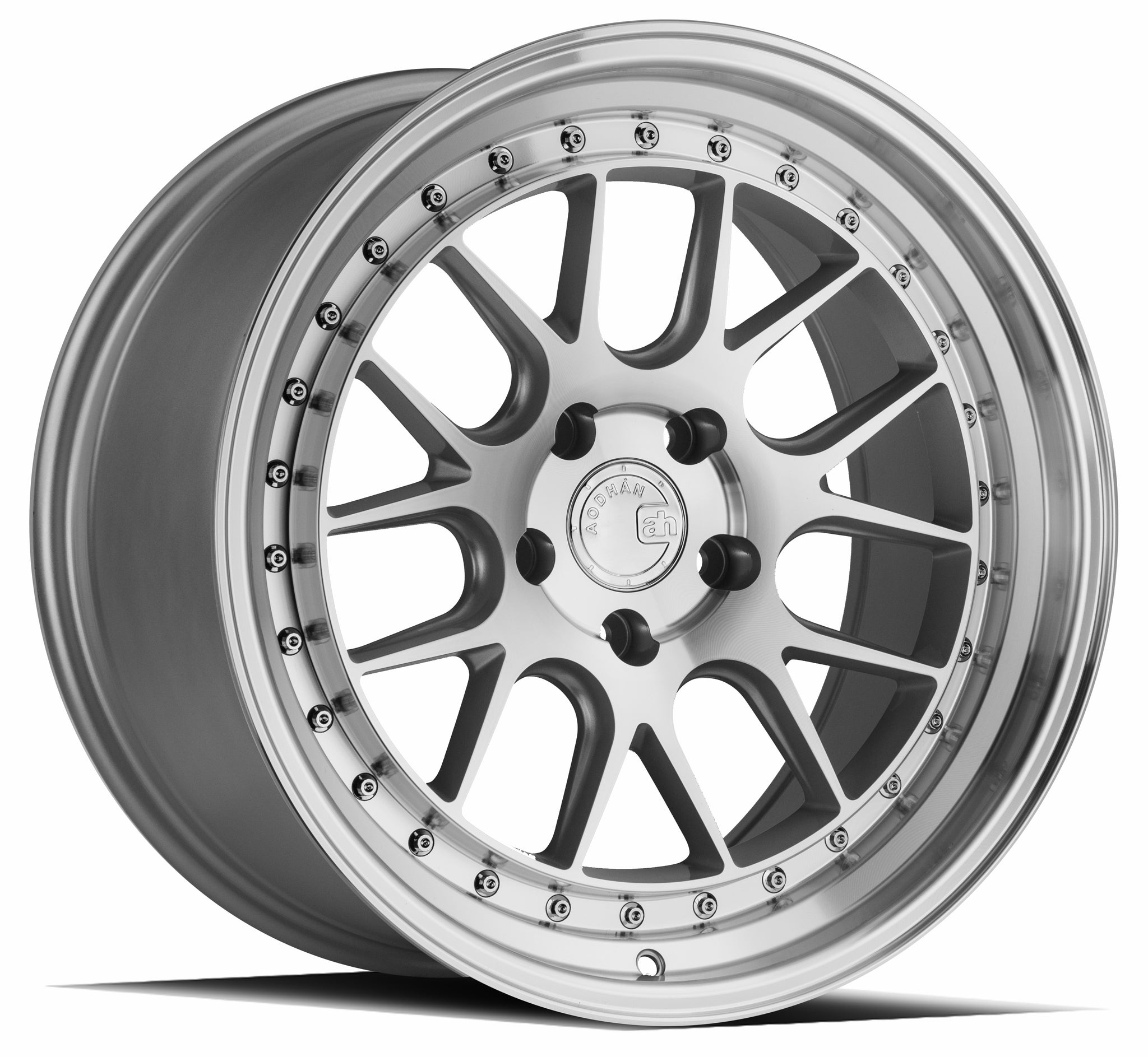 AODHAN DS06 SILVER WITH MACHINED FACE WHEELS | 18X9.5 | 5X114.3 | OFFSET: 15MM | CB: 73.1MM