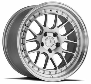 AODHAN DS06 SILVER WITH MACHINED FACE WHEELS | 19X9.5 | 5X114.3 | OFFSET: 22MM | CB: 73.1MM