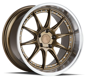 AODHAN DS07 BRONZE WITH MACHINED LIP WHEELS | 18X10.5 | 5X114.3 | OFFSET: 22MM | CB: 73.1MM