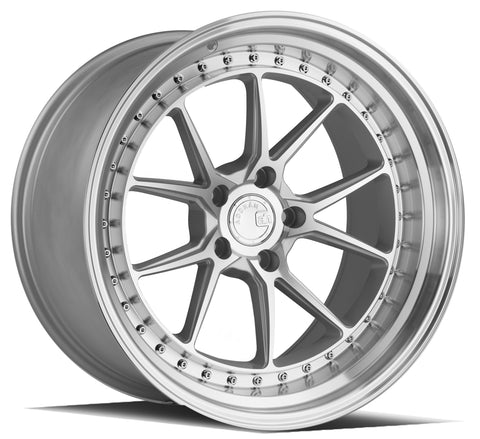 AODHAN DS08 SILVER WITH MACHINED FACE WHEELS | 19X11 | 5X114.3 | OFFSET: 22MM | CB: 73.1MM