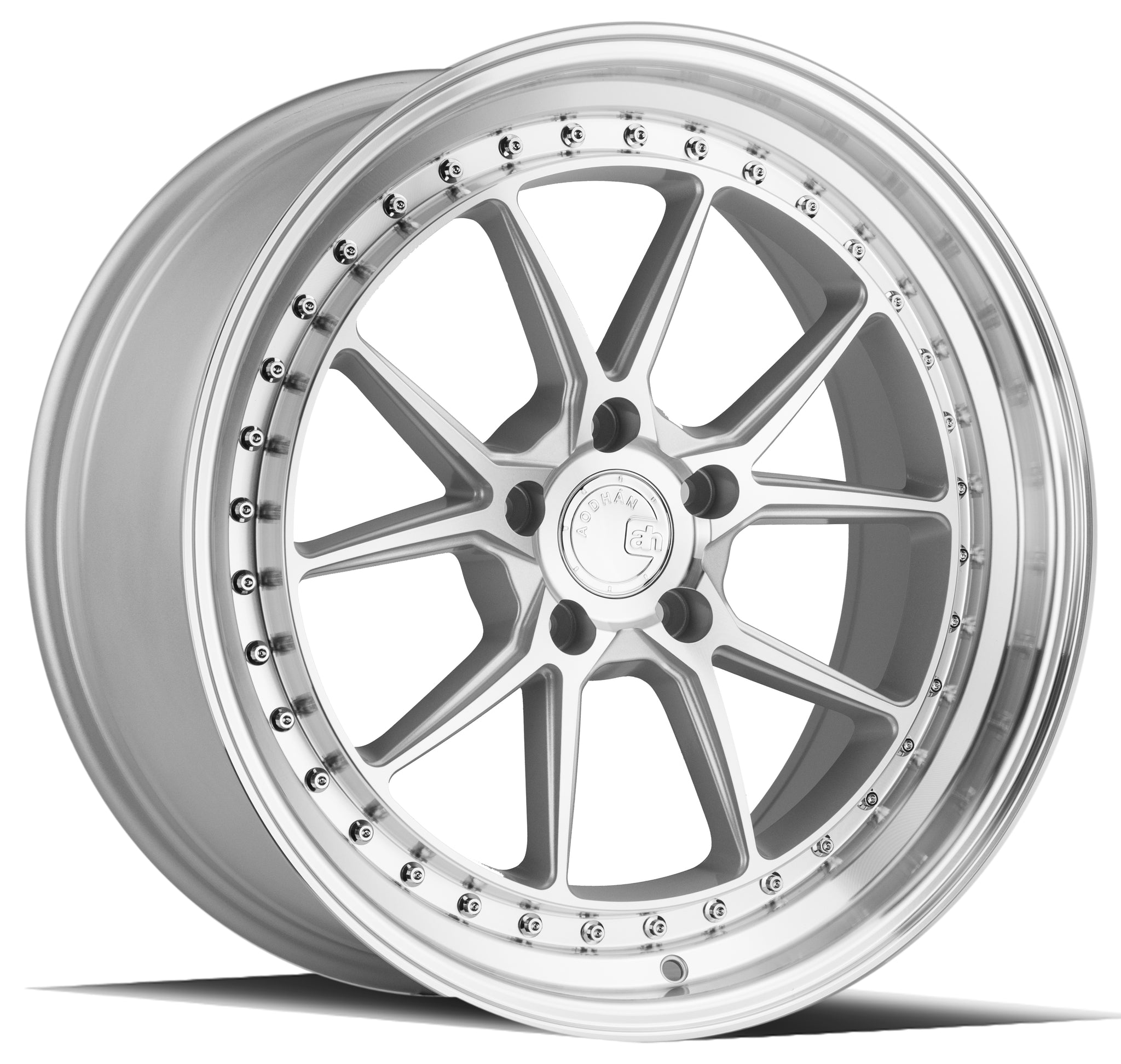 AODHAN DS08 SILVER WITH MACHINED FACE WHEELS | 19X8.5 | 5X120 | OFFSET: 35MM | CB: 72.6MM