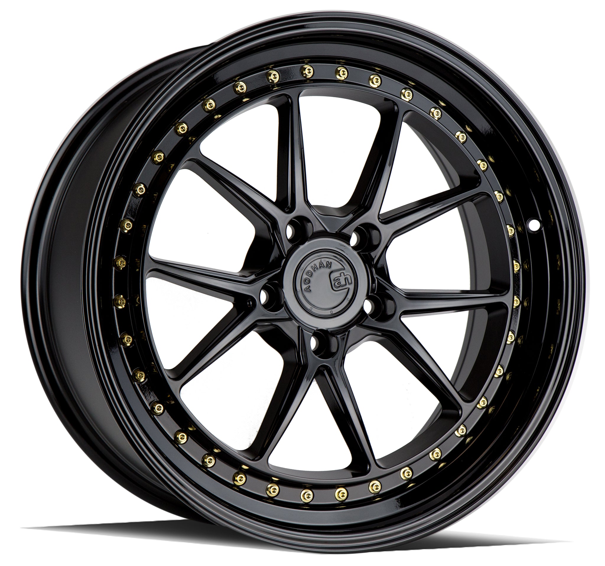 AODHAN DS08 GLOSS BLACK WHEELS | 19X9.5 | 5X120 | OFFSET: 35MM | CB: 72.6MM