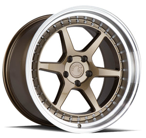 AODHAN DS09 BRONZE WITH MACHINED LIP WHEELS | 19X11 | 5X114.3 | OFFSET: 22MM | CB: 73.1MM