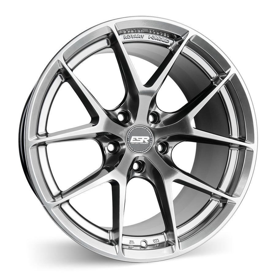 ESR RF2 HYPER SILVER WHEELS | 19X10.5 | 5X114.3 | OFFSET: 22MM | CB: 72.6MM