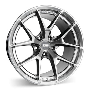 ESR RF2 HYPER SILVER WHEELS | 18X10 | 5X120 | OFFSET: 25MM | CB: 74.1MM