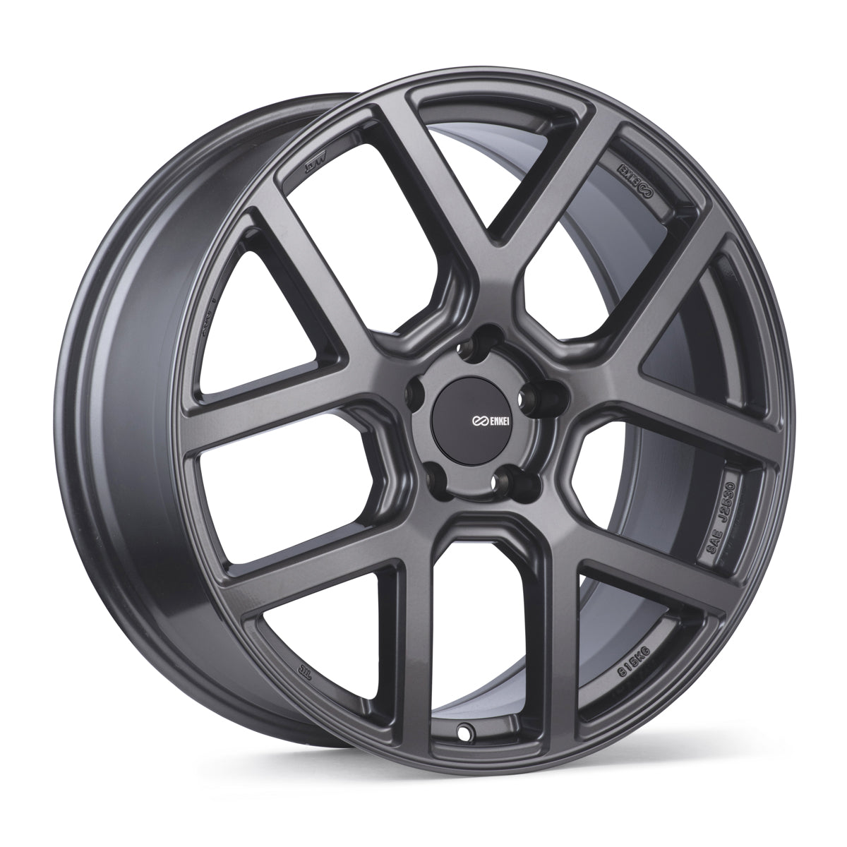 ENKEI YX-5 GUNMETAL WHEELS | 17X7.5 | 5X114.3 | OFFSET: 40MM | CB: 64.1MM