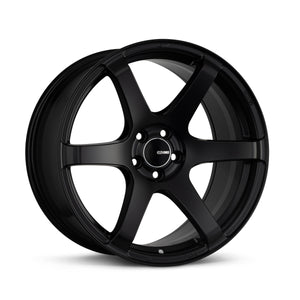 ENKEI T6S MATTE BLACK WHEELS | 17X9 | 5X100 | OFFSET: 45MM | CB: 72.6MM