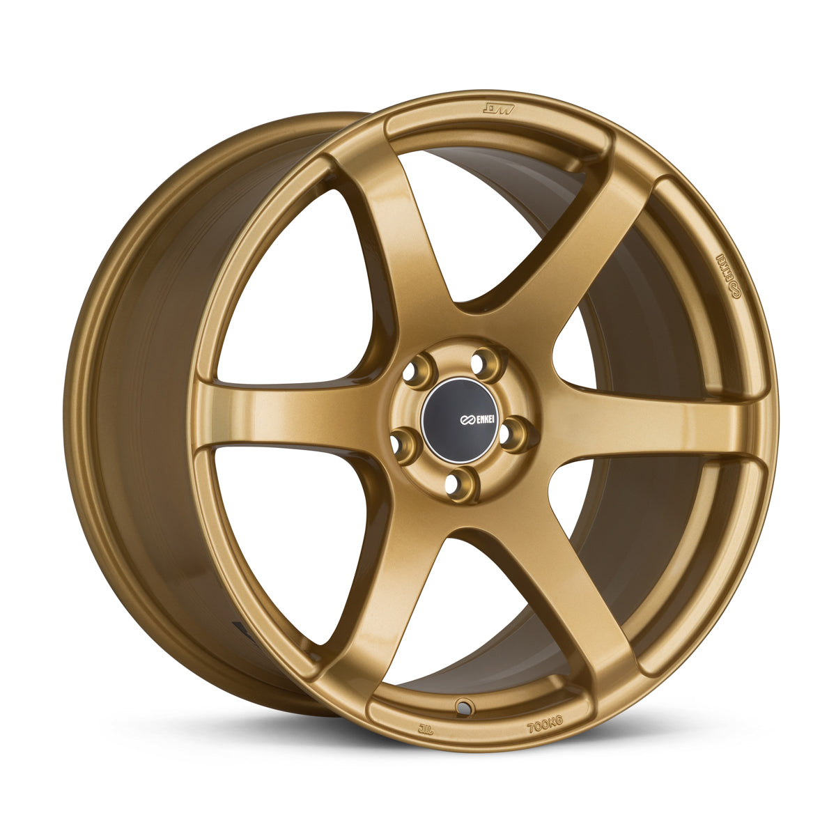 ENKEI T6S GOLD WHEELS | 18X8 | 5X100 | OFFSET: 45MM | CB: 72.6MM