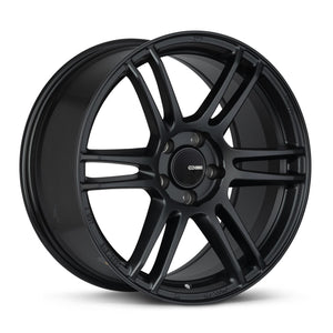 ENKEI TSR-6 MATTE BLACK WHEELS | 18X8.5 | 5X114.3 | OFFSET: 38MM | CB: 72.6MM