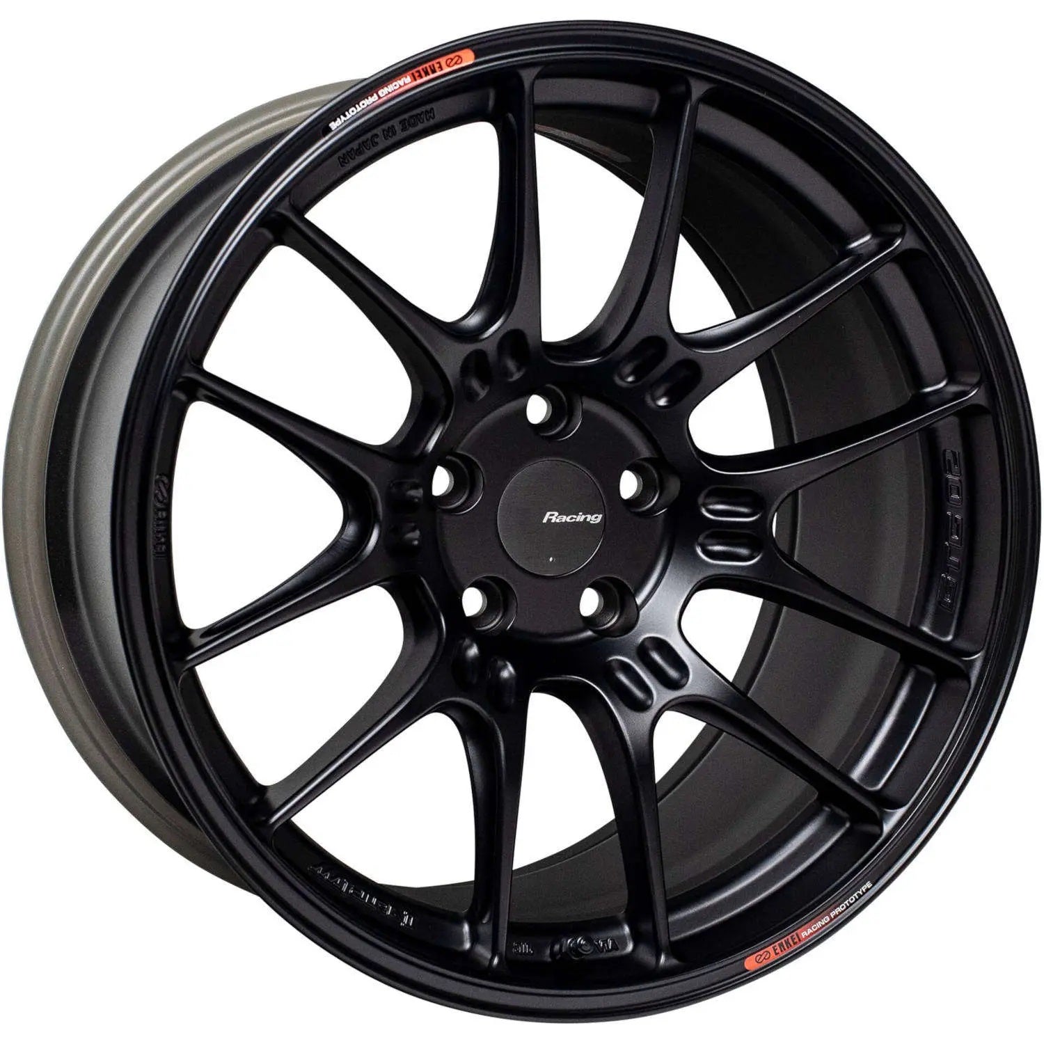 ENKEI GTC02 MATTE BLACK WHEELS | 19X10 | 5X114.3 | OFFSET: 40MM | CB: 75MM
