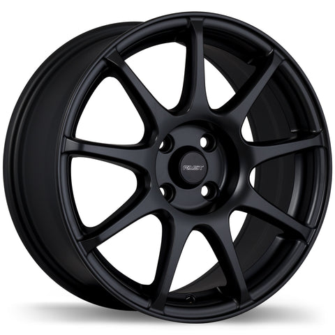 FAST ORBIT MATTE BLACK WHEELS | 15X6.5 | 4X98 | OFFSET: 35MM | CB: 58.1MM