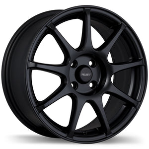 FAST ORBIT MATTE BLACK WHEELS | 16X7 | 4X100 | OFFSET: 40MM | CB: 73MM