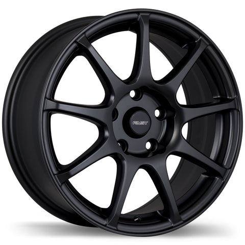 FAST ORBIT MATTE BLACK WHEELS | 15X6.5 | 5X114.3 | OFFSET: 40MM | CB: 73MM