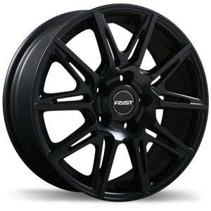 FAST SWITCH SATIN BLACK WHEELS | 16X6.5 | 5X114.3 | OFFSET: 42MM | CB: 67.1MM