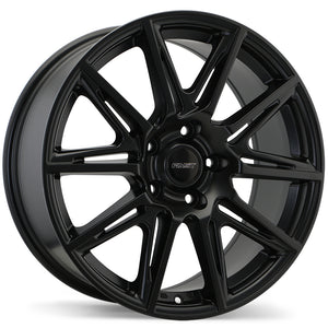 FAST SWITCH SATIN BLACK WHEELS | 17X7.5 | 5X112 | OFFSET: 45MM | CB: 66.5MM