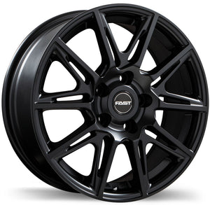 FAST SWITCH SATIN BLACK WHEELS | 16X6.5 | 5X114.3 | OFFSET: 38MM | CB: 67.1MM