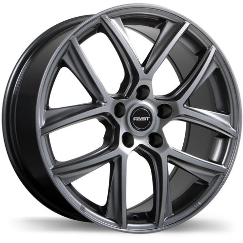 FAST TACTIC TITANIUM WHEELS | 17X7.5 | 5X114.3 | OFFSET: 35MM | CB: 66.1MM