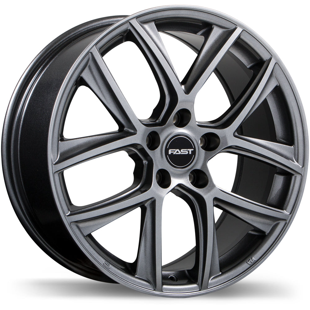 FAST TACTIC TITANIUM WHEELS | 16X6.5 | 5X114.3 | OFFSET: 45MM | CB: 67.1MM