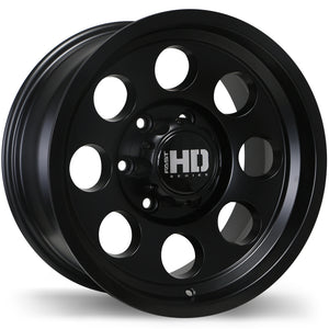 FAST DETOUR SATIN BLACK WHEELS | 16X8 | 6X139.7 | OFFSET: 0MM | CB: 106.1MM