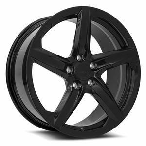 MRR FORGED F23 GLOSS BLACK FIT CORVETTE C8 WHEELS | 20X9 | 5X120 | OFFSET: 45MM | CB: 66.9MM