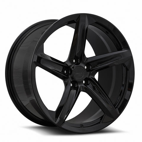 MRR FORGED F23 GLOSS BLACK FIT CORVETTE C8 WHEELS | 21X12 | 5X120 | OFFSET: 52MM | CB: 66.9MM