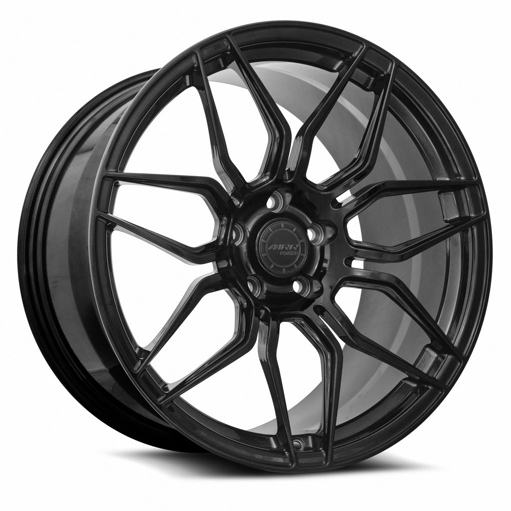 MRR FORGED F24 GLOSS BLACK FIT CORVETTE C8 WHEELS | 20X11 | 5X120 | OFFSET: 38MM | CB: 66.9MM