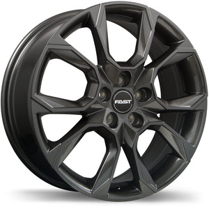 FAST AVENTURE GLOSS GUNMETAL WHEELS | 18X8 | 5X100 | OFFSET: 45MM | CB: 56.1MM