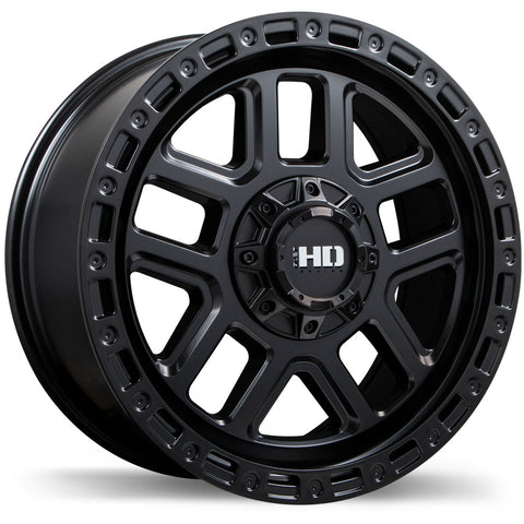 FAST SUMMIT SATIN BLACK WHEELS | 17X8 | 5X114.3/127 | OFFSET: 30MM | CB: 72.6MM