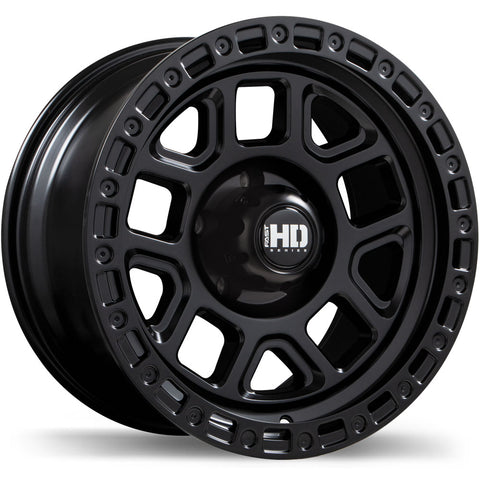 FAST SUMMIT SATIN BLACK WHEELS | 17X9 | 5X127 | OFFSET: -5MM | CB: 71.5MM