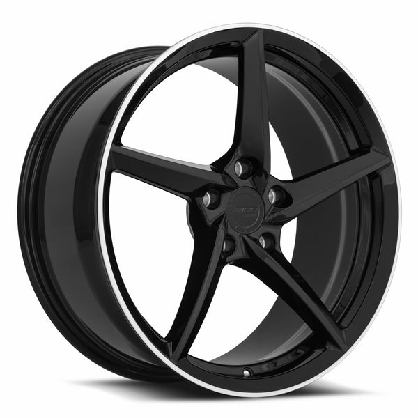 MRR FORGED F25 GLOSS BLACK FIT CORVETTE C8 WHEELS | 19X8.5 | 5X120 | OFFSET: 38MM | CB: 66.9MM