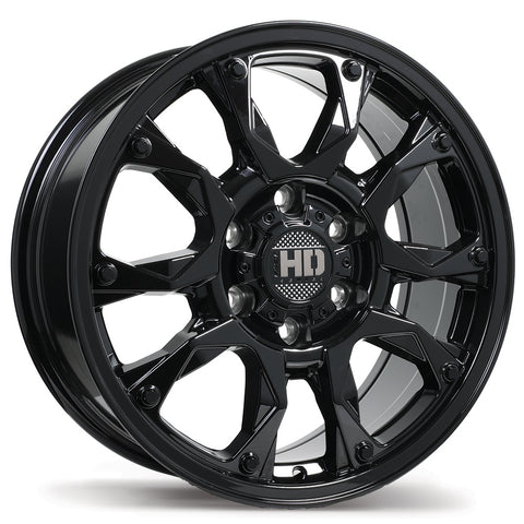 FAST TACTICAL GLOSS BLACK WHEELS | 17X8 | 6X139.7 | OFFSET: 24MM | CB: 95.1MM