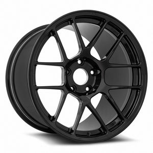 MRR FORGED FR43 GLOSS BLACK FIT CORVETTE C8 WHEELS | 18X12 | 5X120 | OFFSET: 42MM | CB: 66.9MM