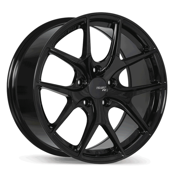 FAST FC04 METALLIC BLACK WHEELS | 19X9.5 | 5X114.3 | OFFSET: 35MM | CB: 72.6MM