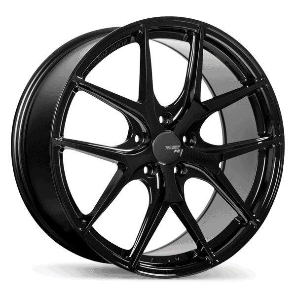 FAST FC04 METALLIC BLACK WHEELS | 19X8.5 | 5X114.3 | OFFSET: 45MM | CB: 72.6MM