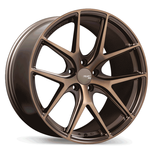 FAST FC04 MATTE BRONZE WHEELS | 19X9.5 | 5X114.3 | OFFSET: 35MM | CB: 72.6MM