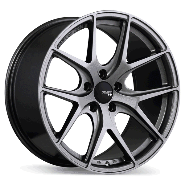 FAST FC04 TITANIUM WHEELS | 18X9 | 5X114.3 | OFFSET: 30MM | CB: 72.6MM